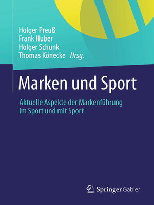 cover image of Marken und Sport